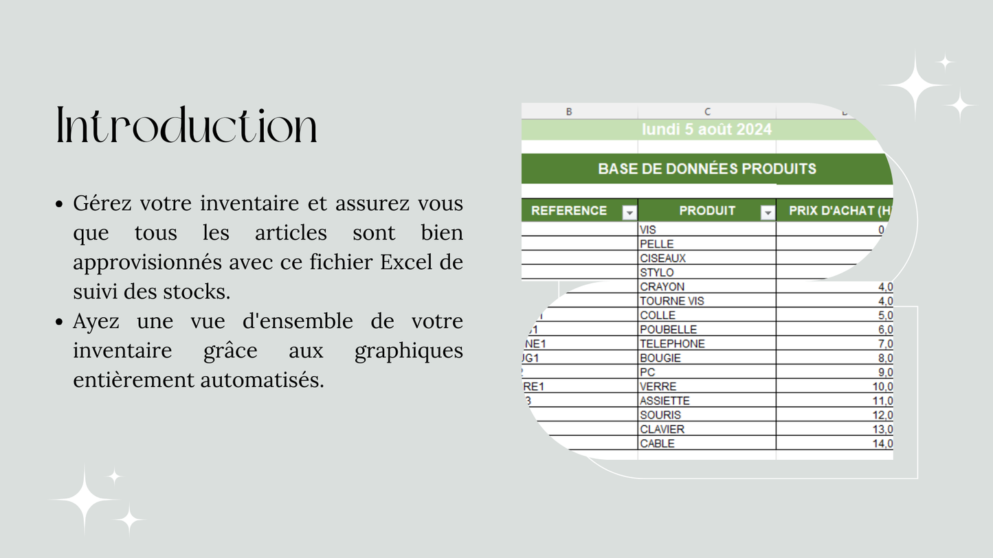 GESTION DE STOCK